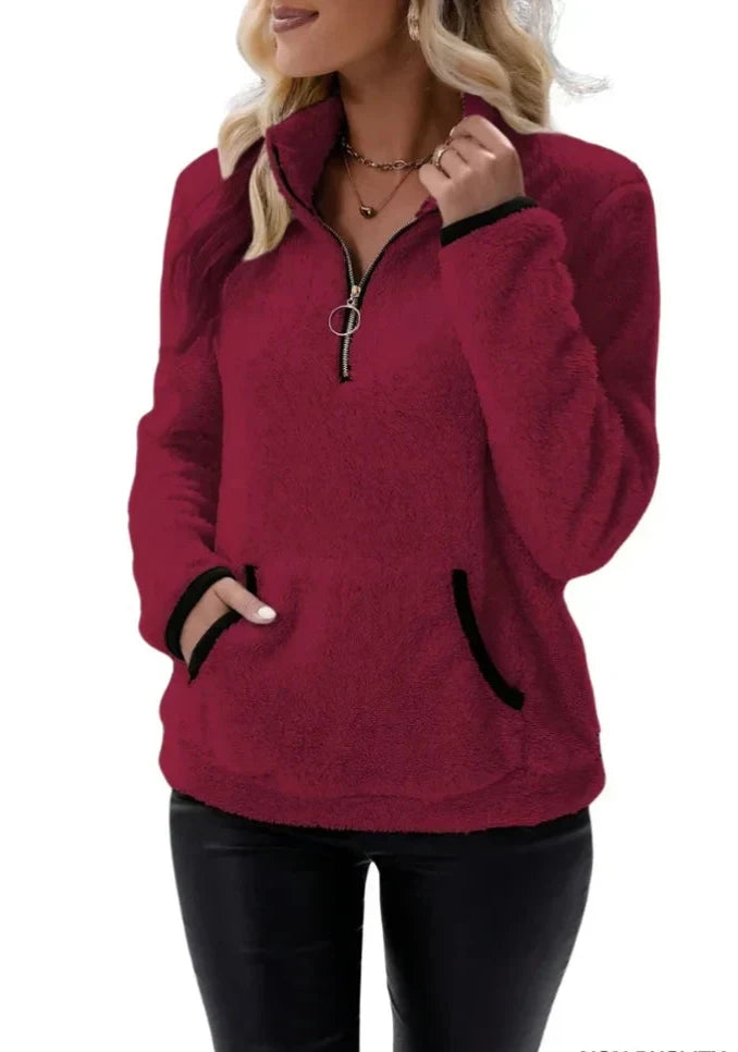 Nora | Sherpa Pullover – Norsk design