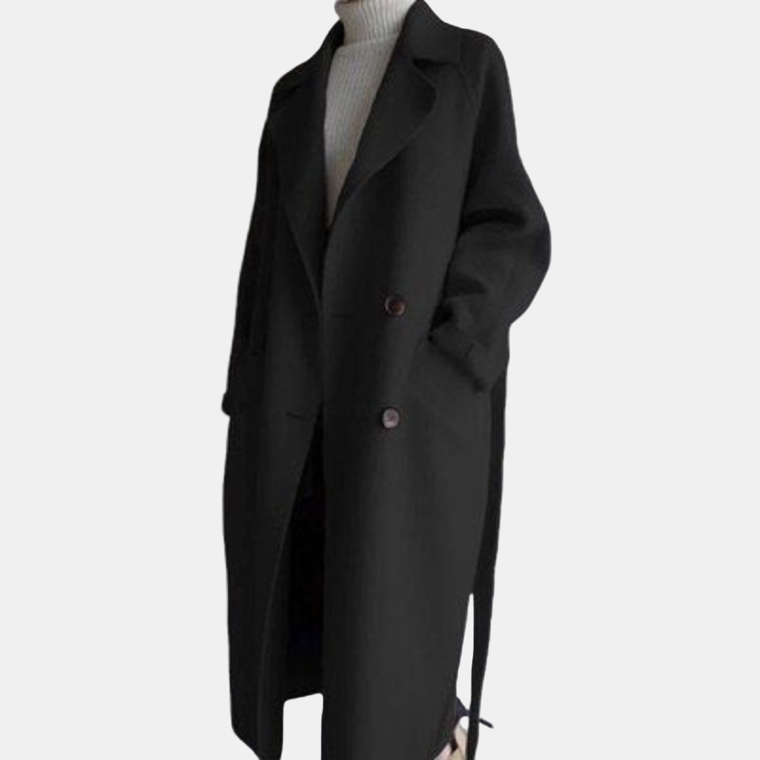 Carla | Chic Long Trench Coat