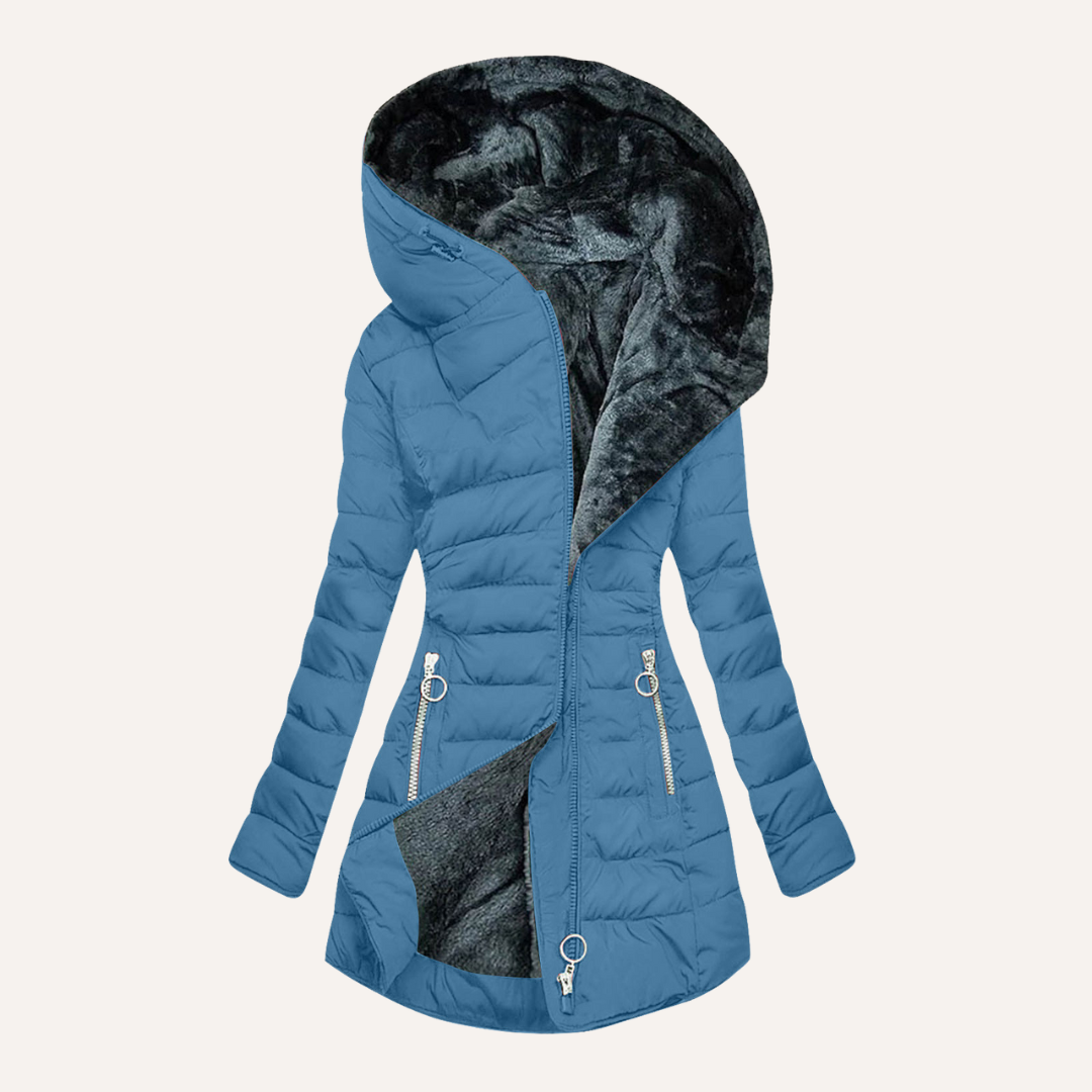 Aveline™| Fur-lined Down Jacket