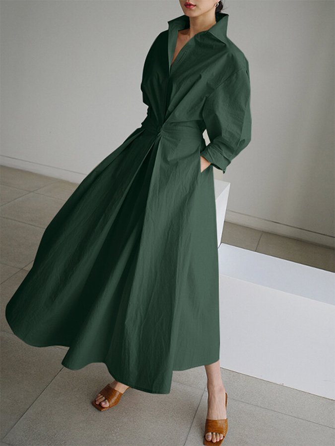 Clémence - Lang Kjole