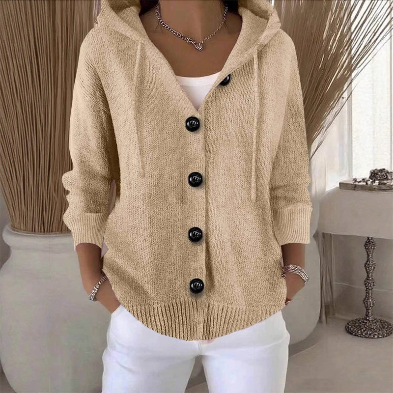 Aveline - Women's Long Sleeve Knitted Cardigan