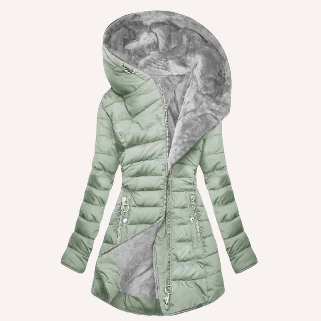 Aveline™| Fur-lined Down Jacket