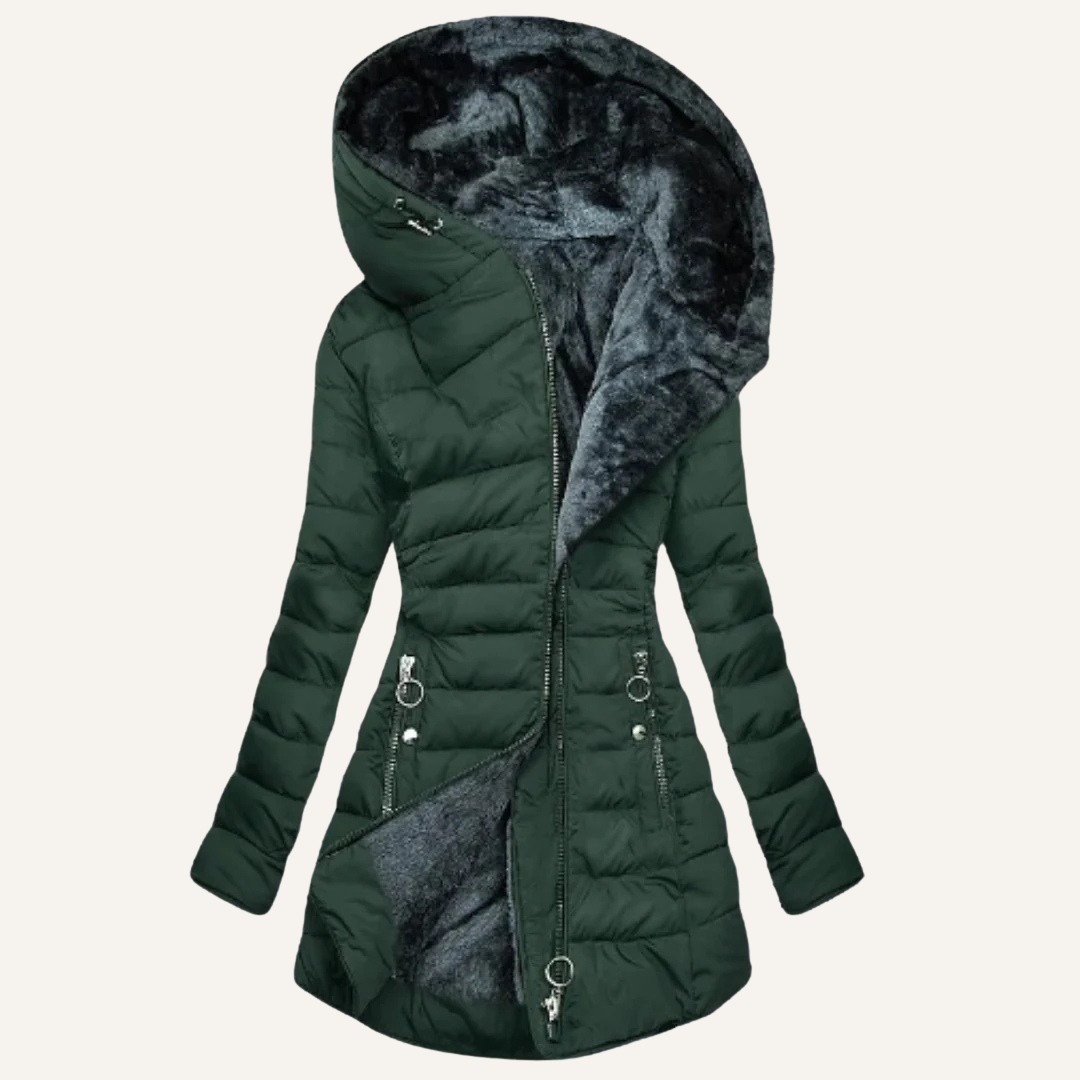 Aveline™| Fur-lined Down Jacket