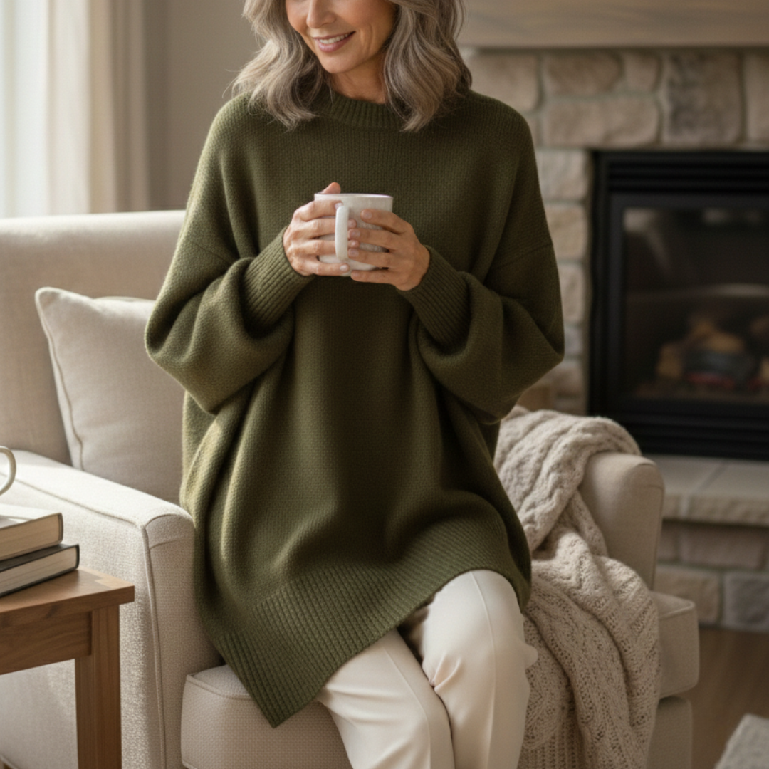 Lucy | Sophisticated Wool Blend Sweater