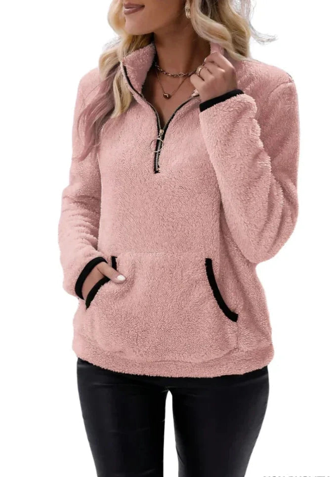 Nora | Sherpa Pullover – Norsk design