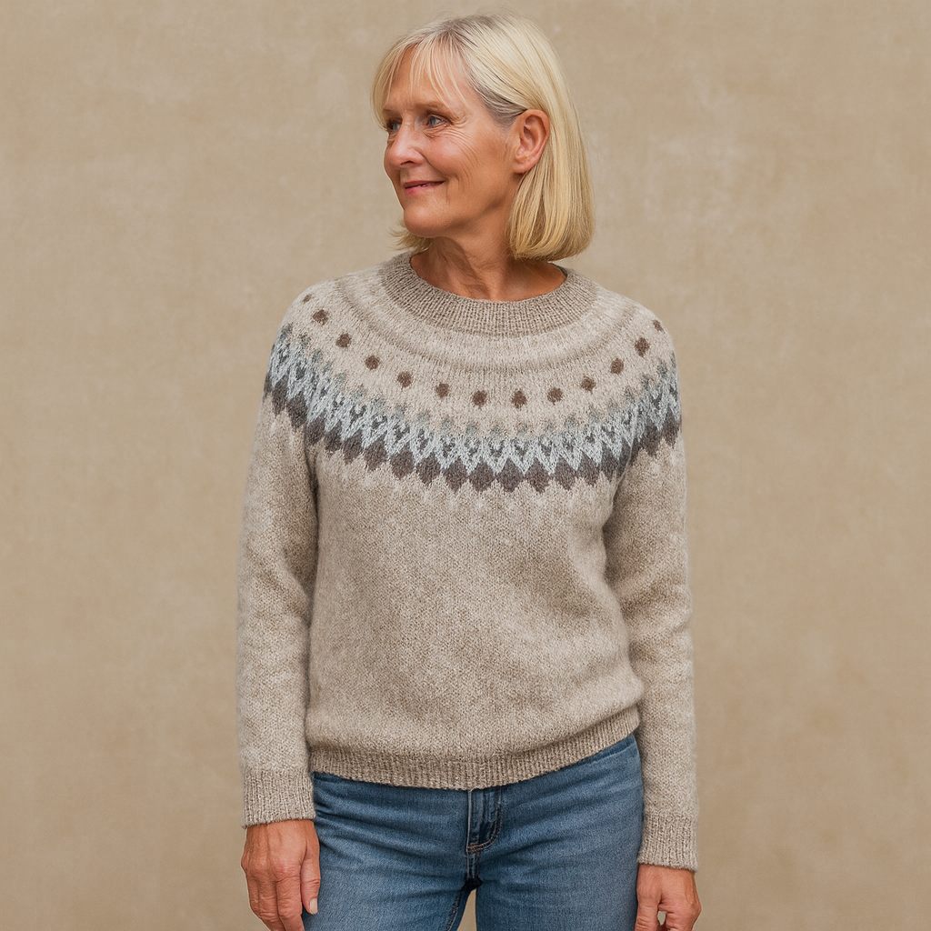 Nora | Handstrikket ullgenser – Norsk design