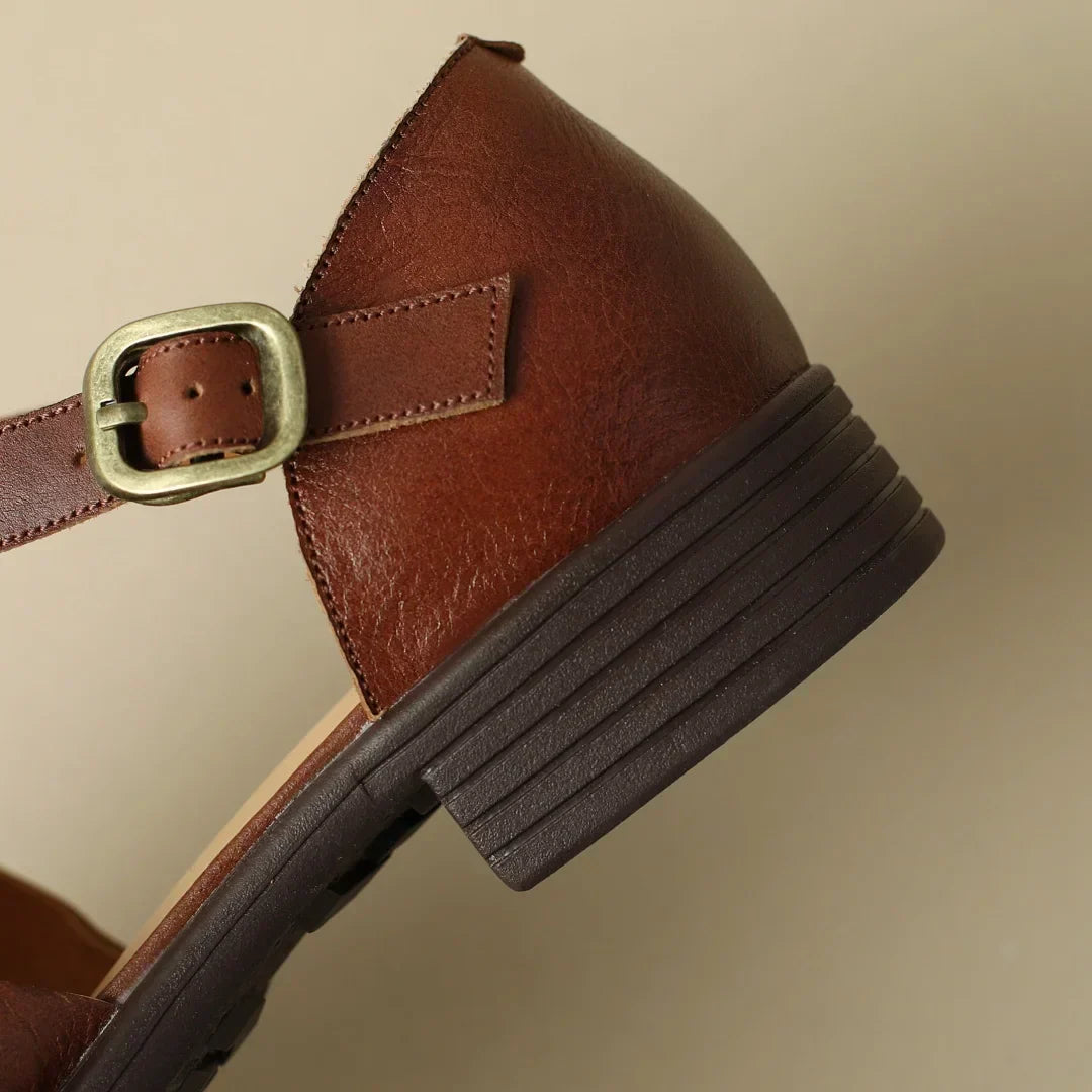 Aveline™ | Marivelle T-Strap Flats