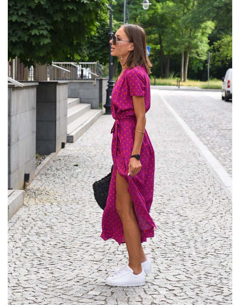 Kelly™ | Knytedress med sommerfølelse