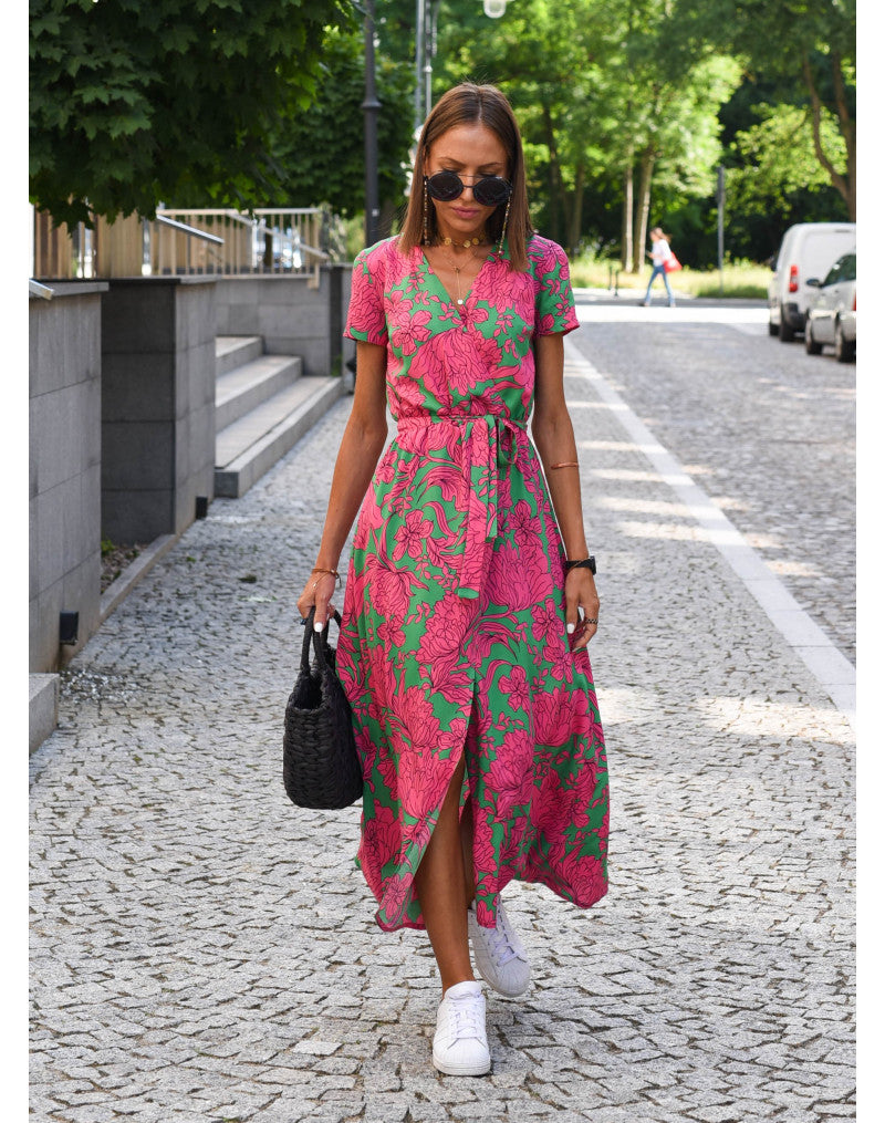 Kelly™ | Knytedress med sommerfølelse