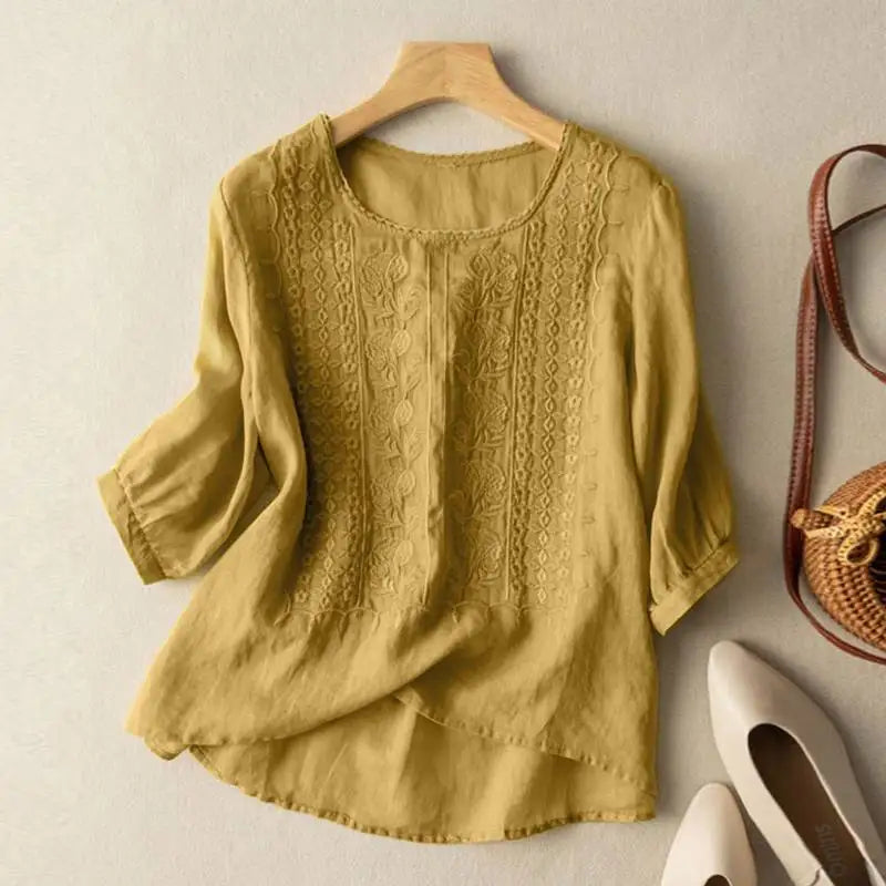 Mona™ - Elegant og komfortabel bluse