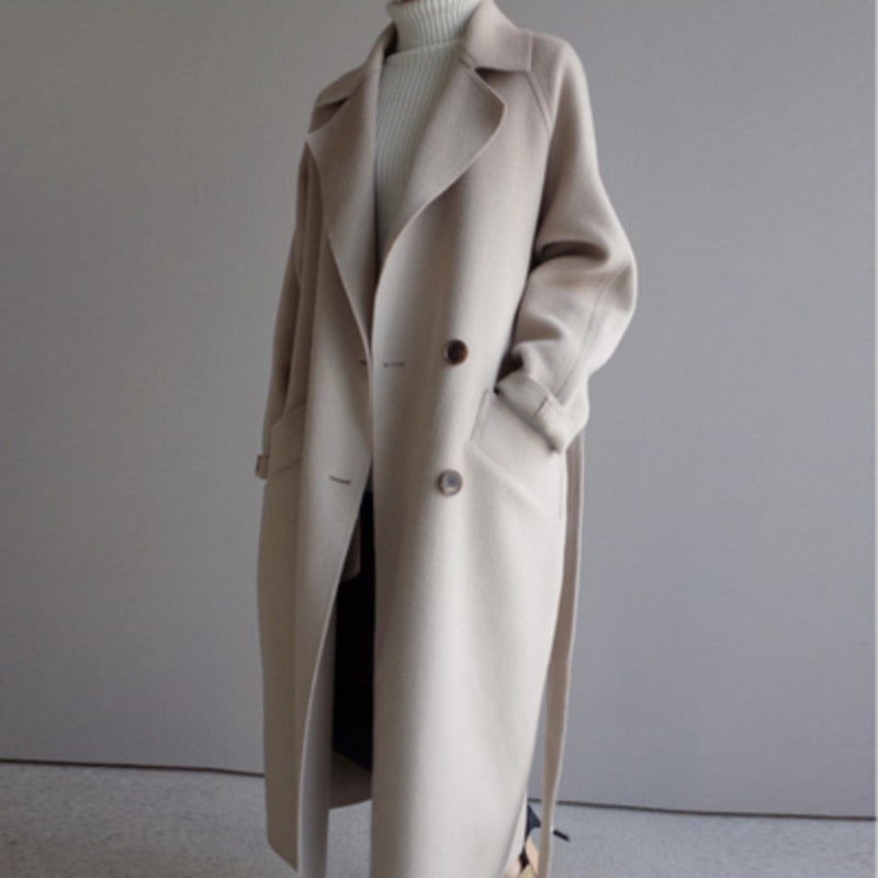 Carla | Chic Long Trench Coat