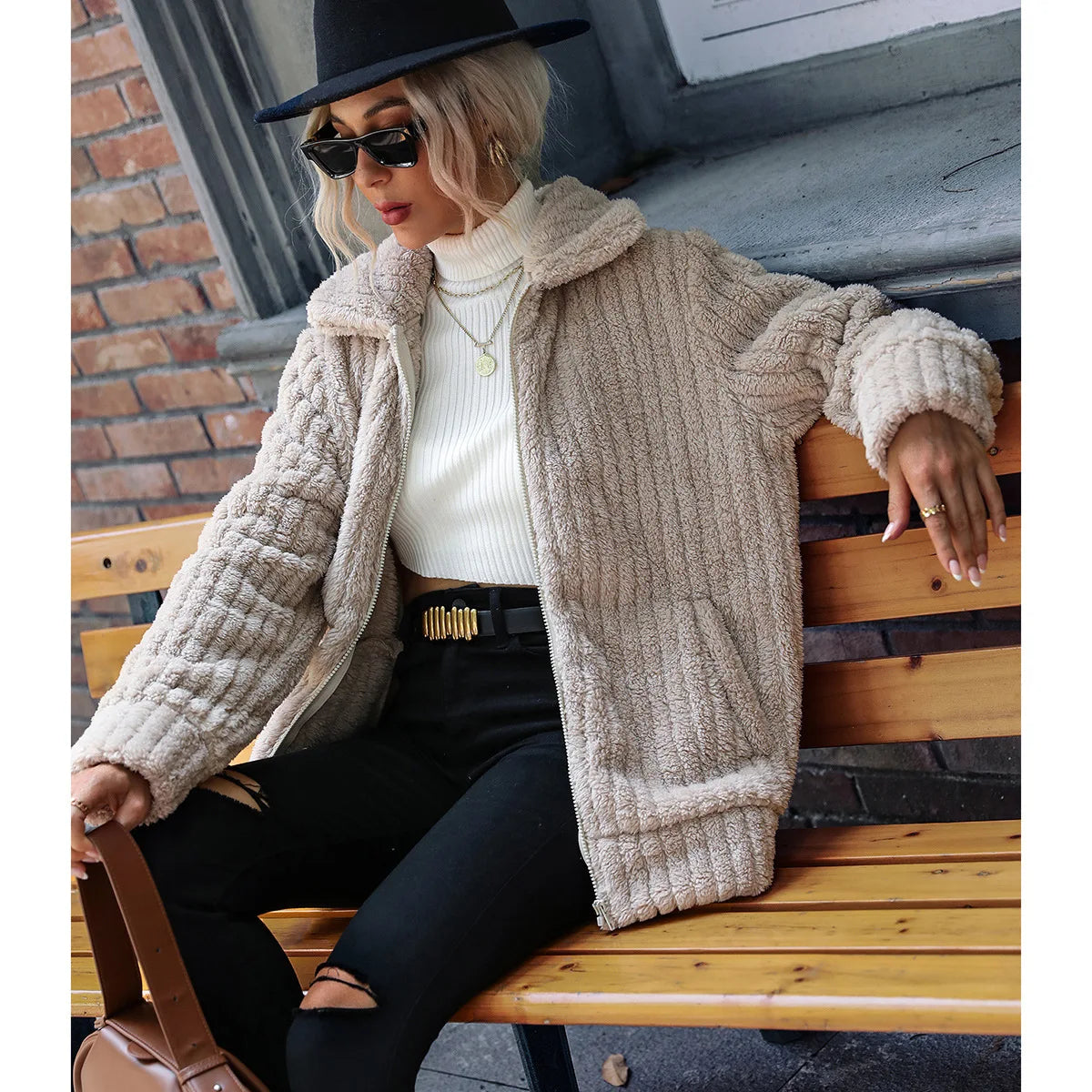 Hayden Iris | Elegant Fur Jacket