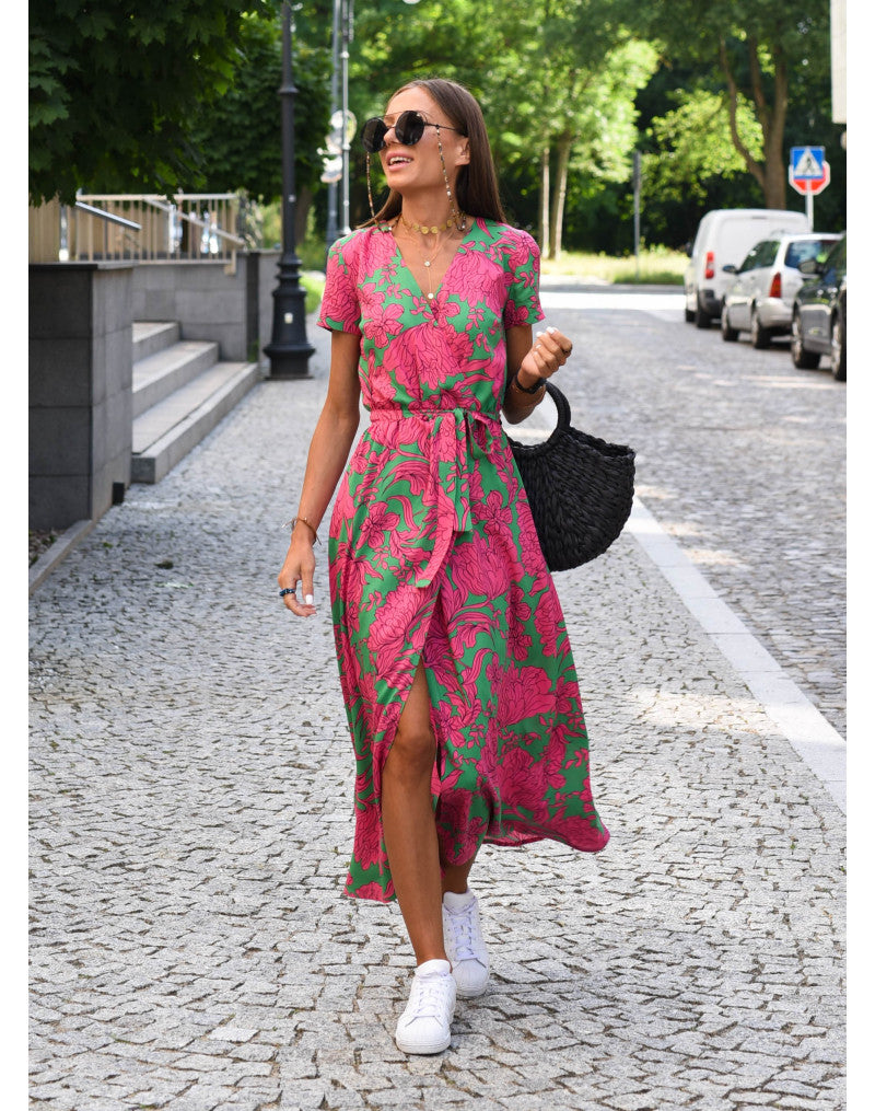 Kelly™ | Knytedress med sommerfølelse