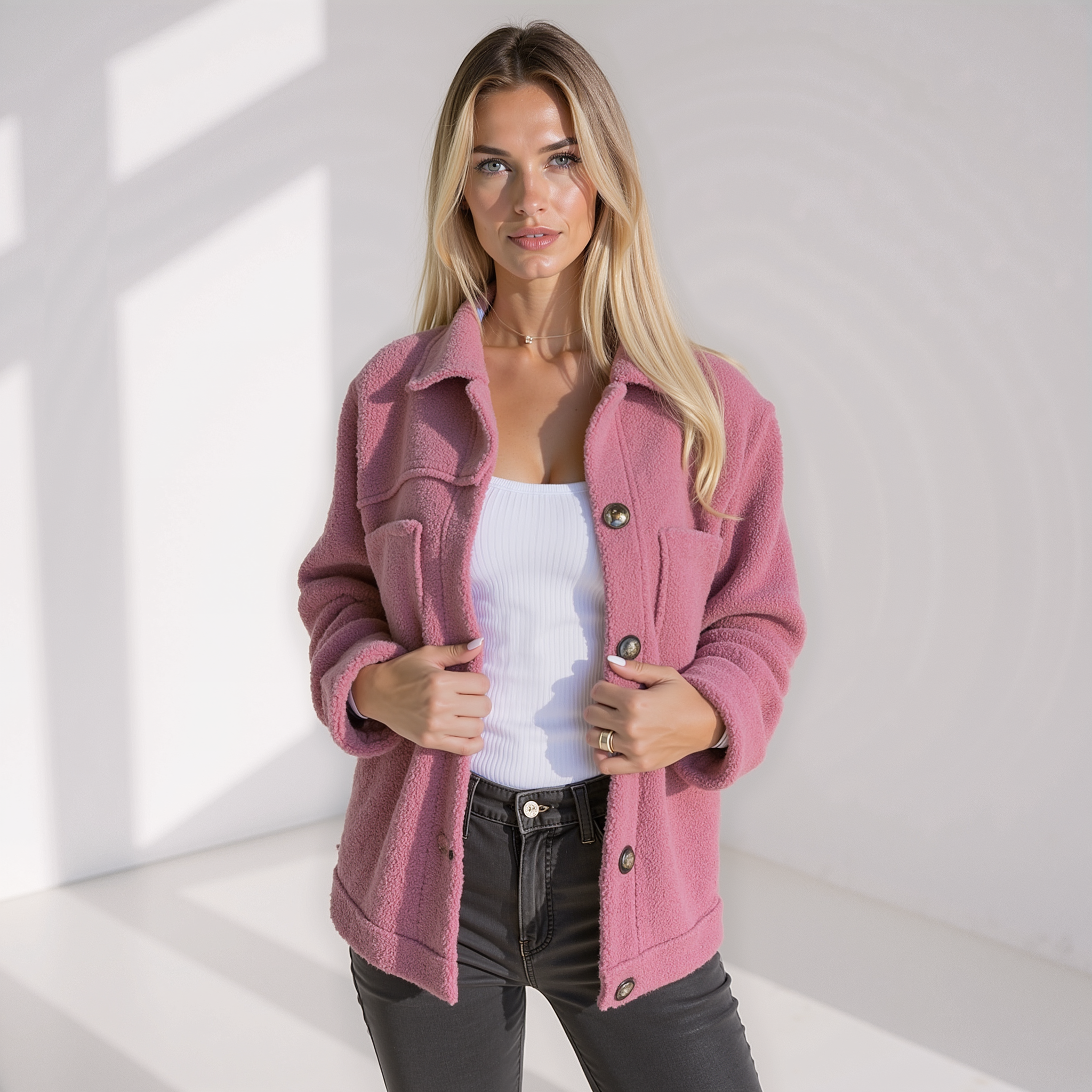 Selina | Fleece Autumn Jacket | Buy 1 Get 1 FREE
