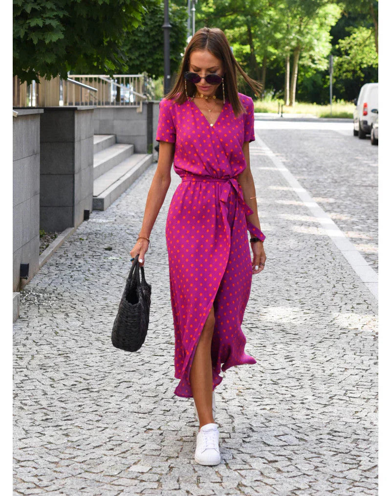 Suzanne - Elegant kjole med V-hals