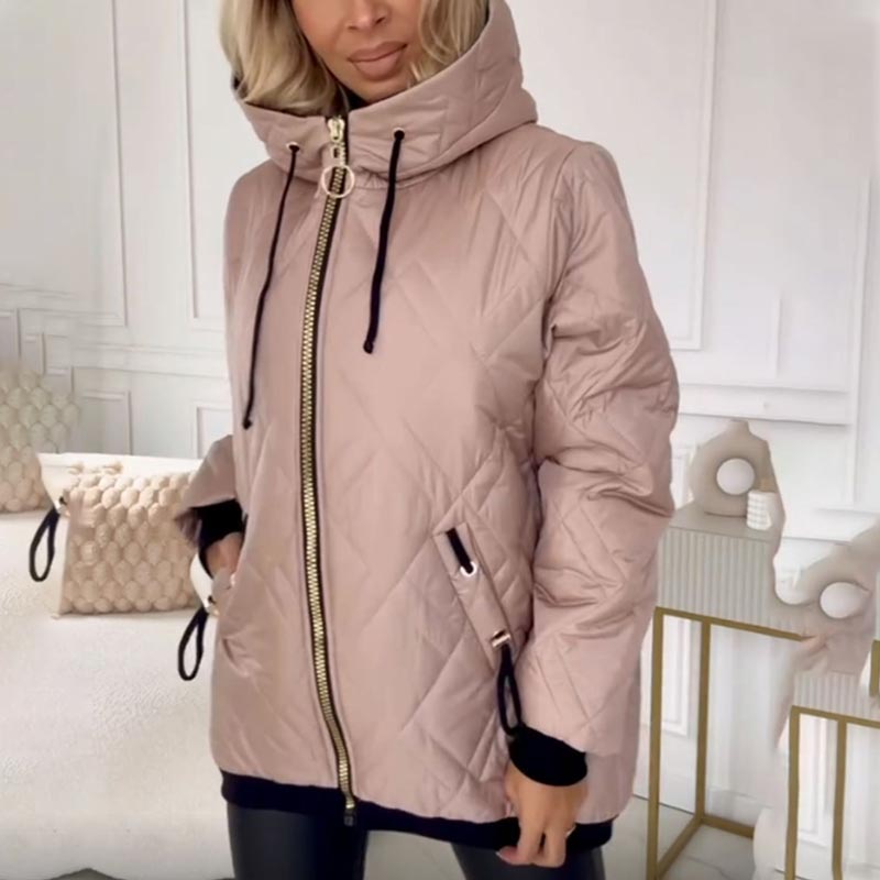 Kialina - Quilted Hooded Parka