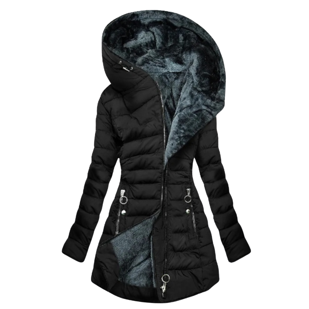 Aveline™| Fur-lined Down Jacket