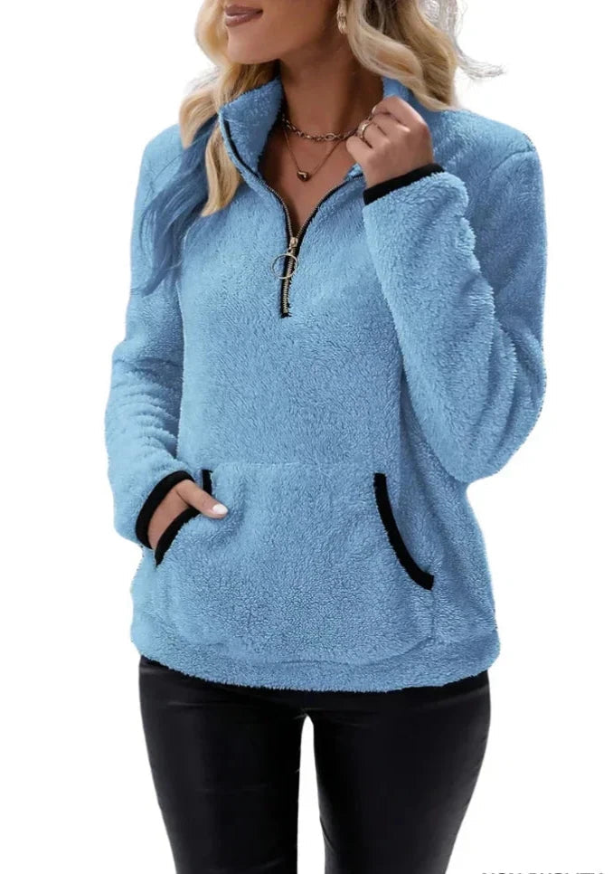 Nora | Sherpa Pullover – Norsk design