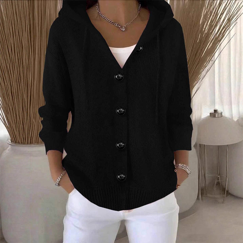 Aveline - Women's Long Sleeve Knitted Cardigan