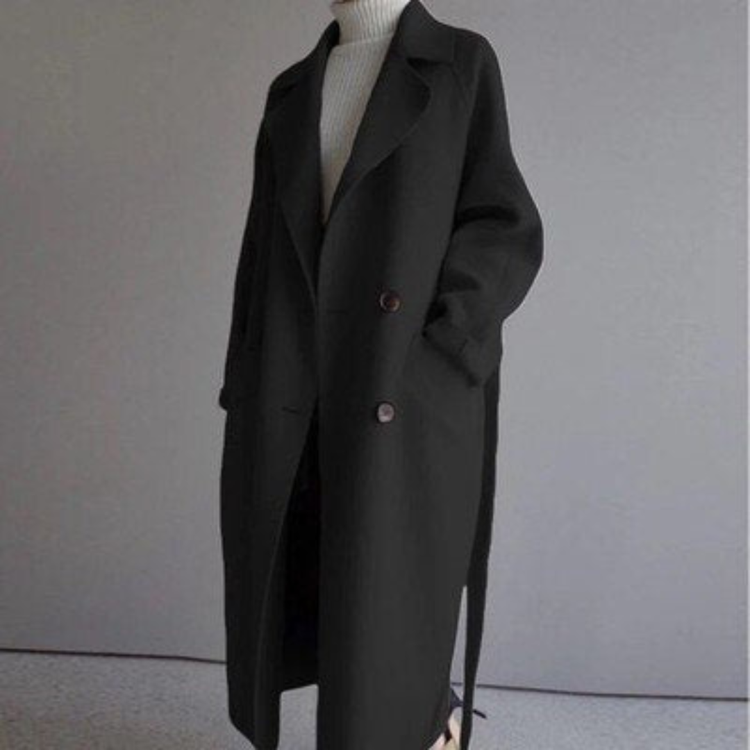 Carla | Chic Long Trench Coat
