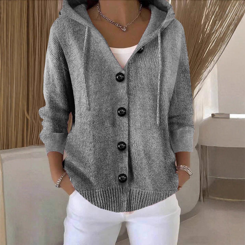 Aveline - Women's Long Sleeve Knitted Cardigan