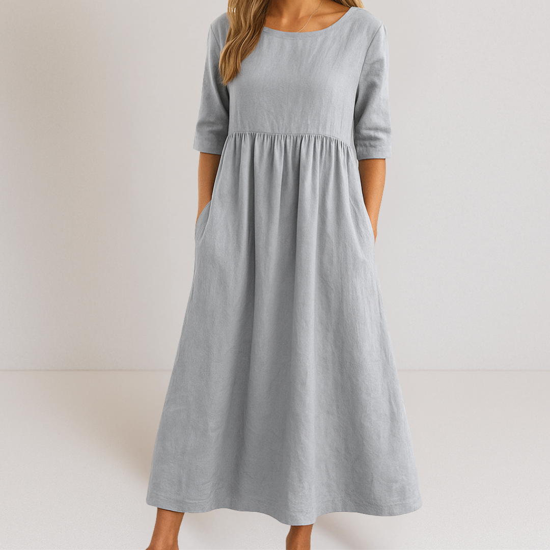 Natalie™ | Elegant flatterende kjole