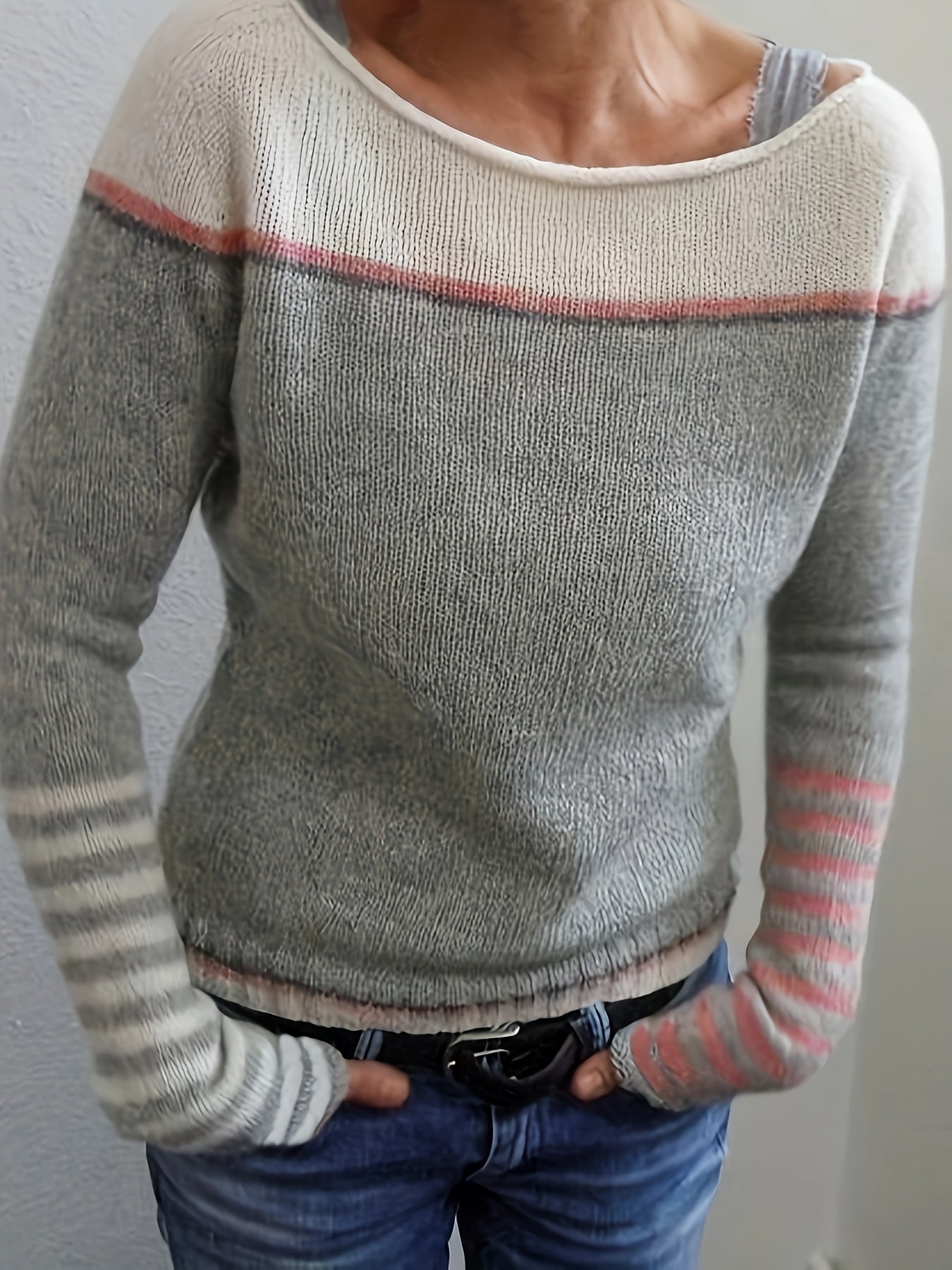 Isavielle - Striped Cashmere Sweater