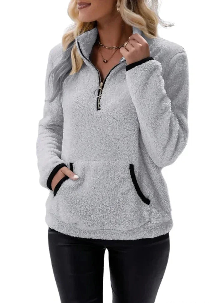 Nora | Sherpa Pullover – Norsk design