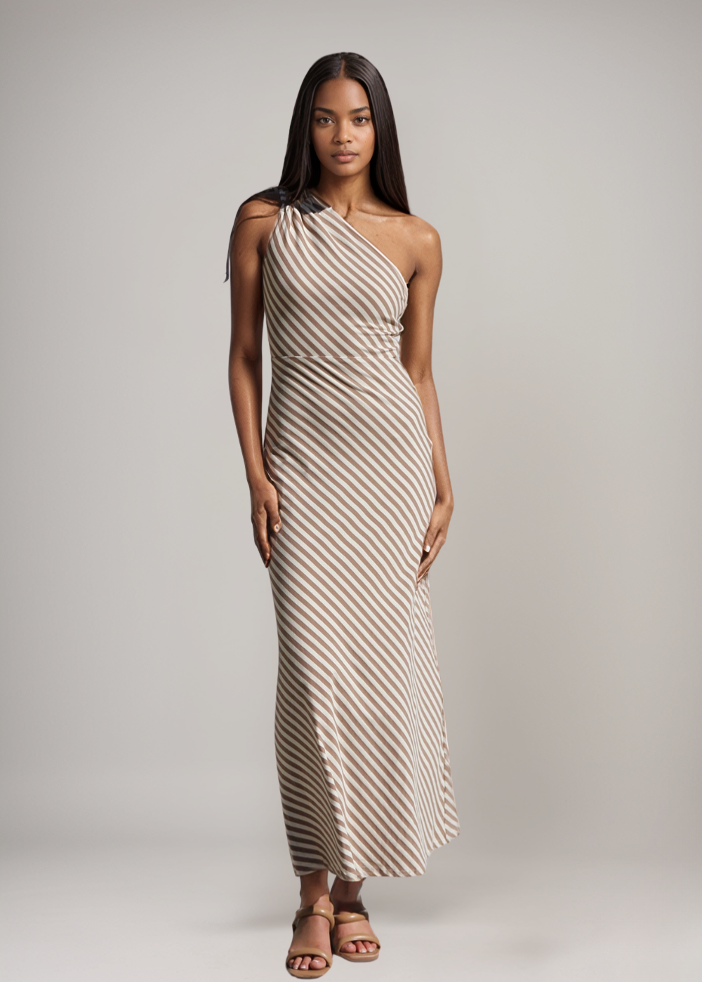 Rocia™ | Sommerkjole med striper og elegant preg
