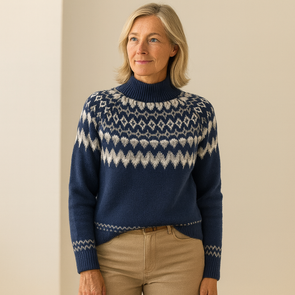 Nora | Handstrikket ullgenser – Norsk design