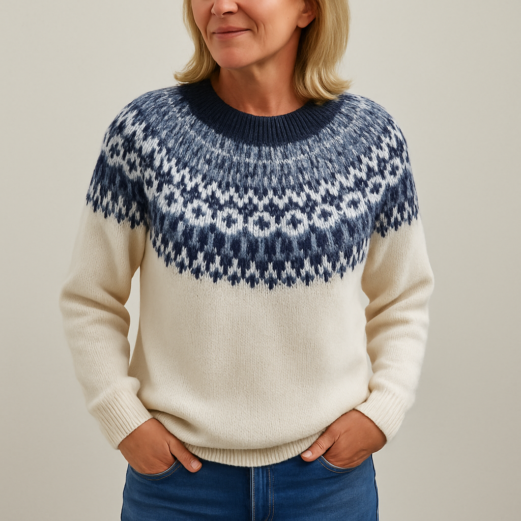 Nora | Handstrikket ullgenser – Norsk design