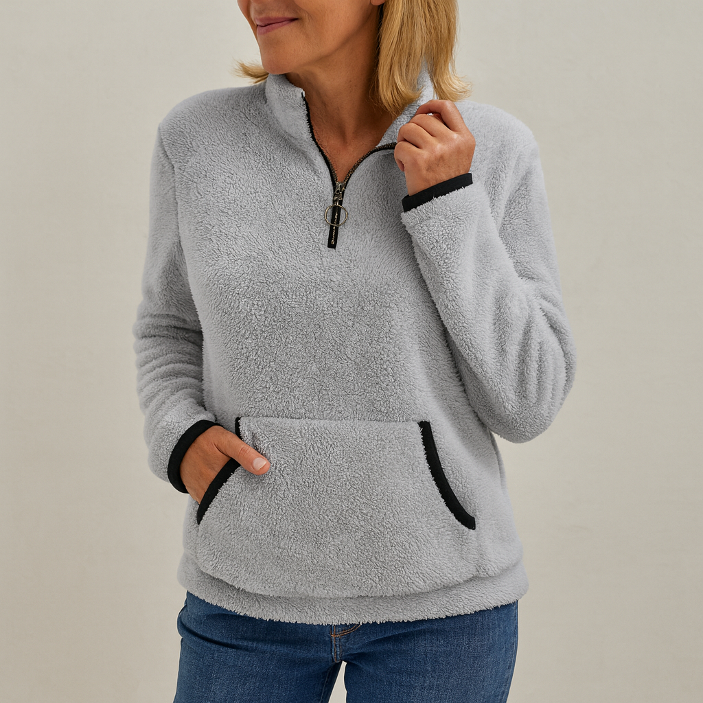 Nora | Sherpa Pullover – Norsk design