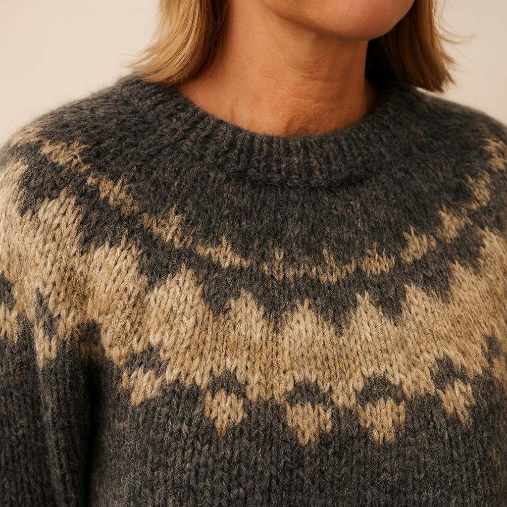 Nora | Handstrikket ullgenser – Norsk design