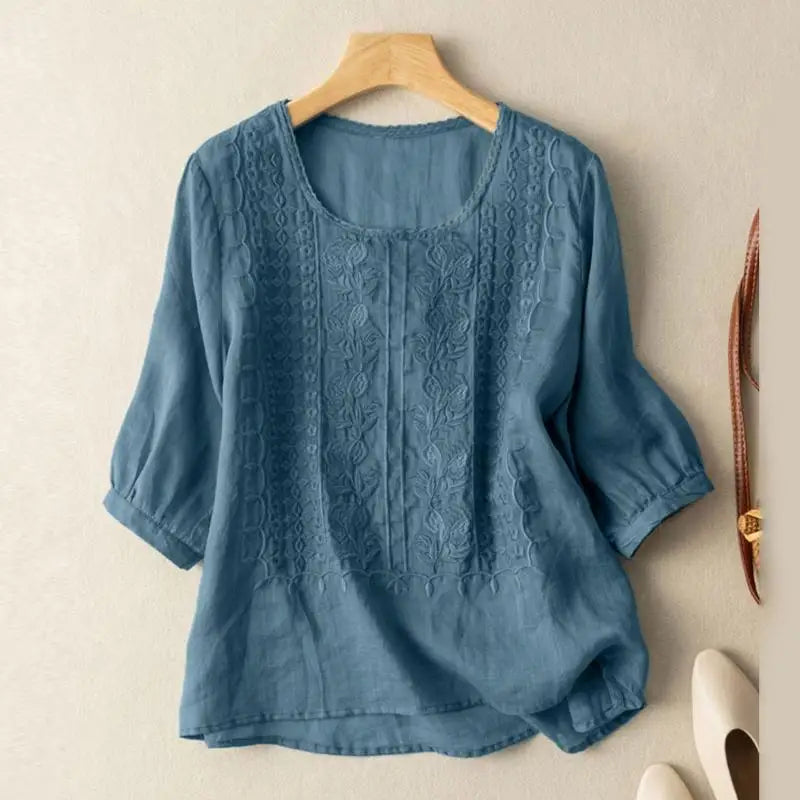 Mona™ - Elegant og komfortabel bluse