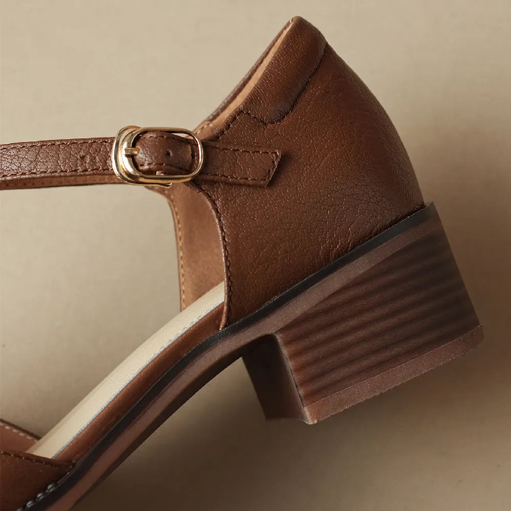 Aveline™ | Sylviera T-Strap Flats