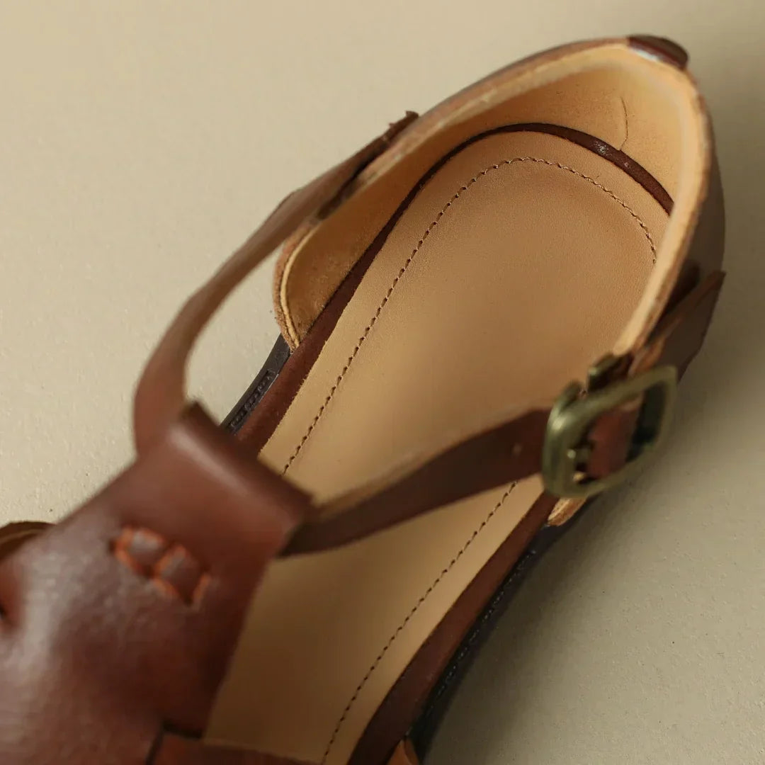 Aveline™ | Marivelle T-Strap Flats
