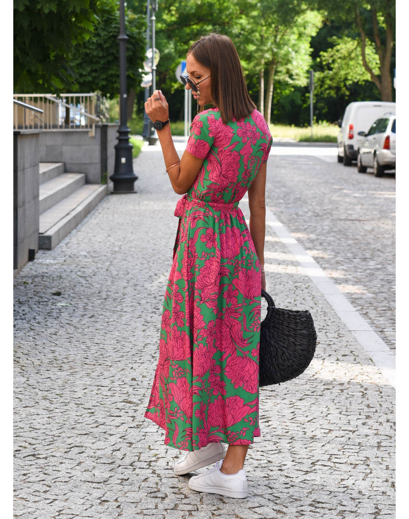 Kelly™ | Knytedress med sommerfølelse