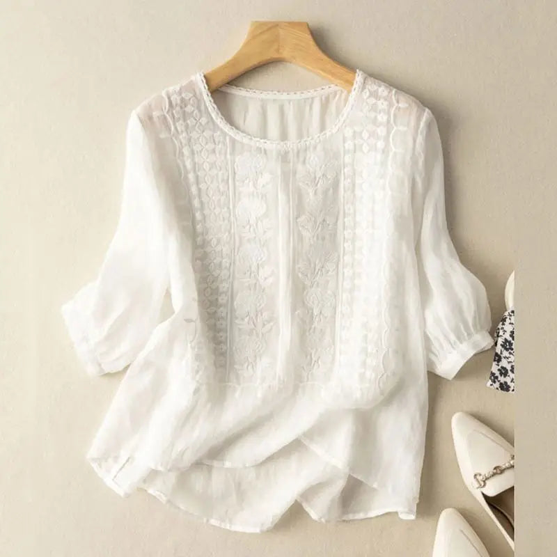 Mona™ - Elegant og komfortabel bluse