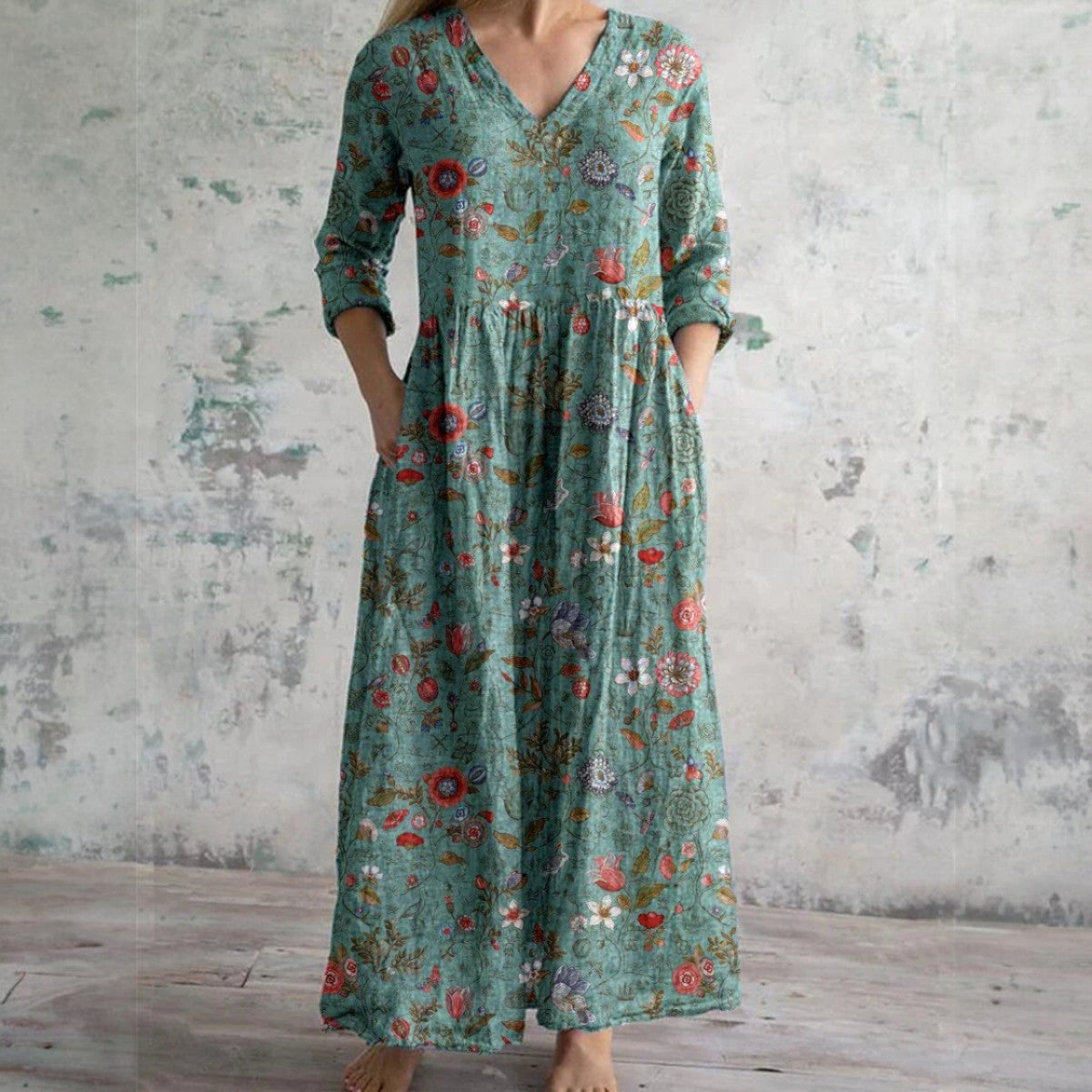 Elvaro™ | Elegant Blomsterkjole